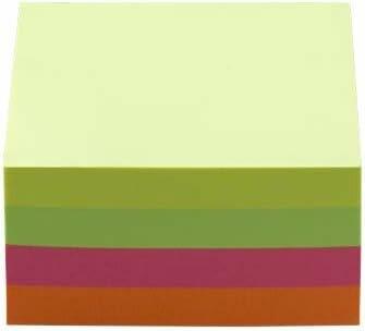 Actual product image Dots neon sticky notes standard colour assorted 1 cube