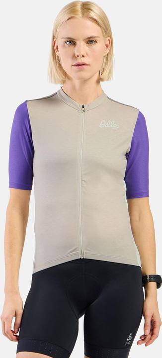 Produktbild Odlo Women's Essential Heritage Print Shirt S/S FZ (M)