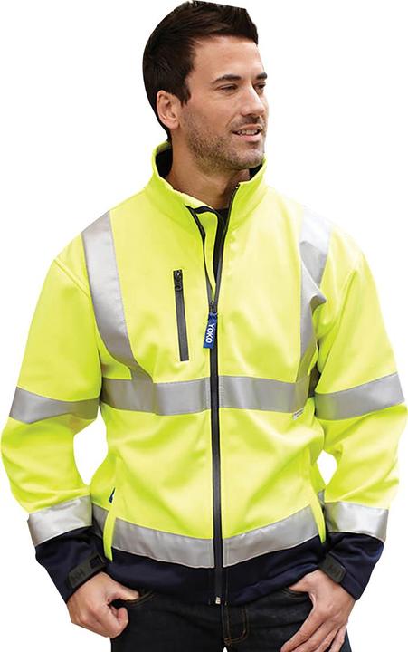 Produktbild Yoko HiVis Softshell Jacke (4XL)