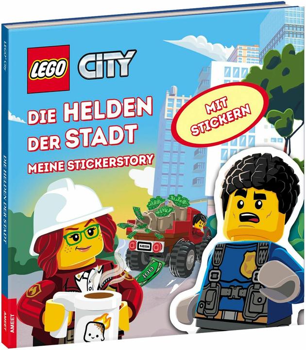 Produktbild Lego City – Die Helden der Stadt - Meine Stickerstory (Deutsch, 2023)