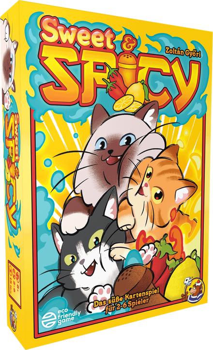 HG011 - Sweet & Spicy, card game, for 2-6 players, from 8 years (DE edition) (German)
