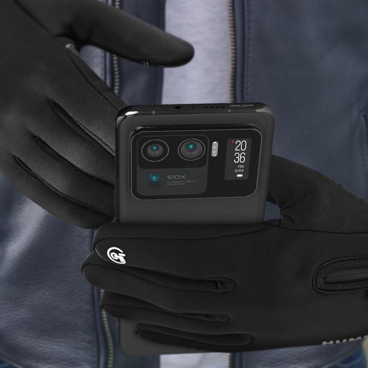 Produktbild Avizar Humrad Unisex Touchscreen-Handschuhe, Grösse S - Schwarz (S)