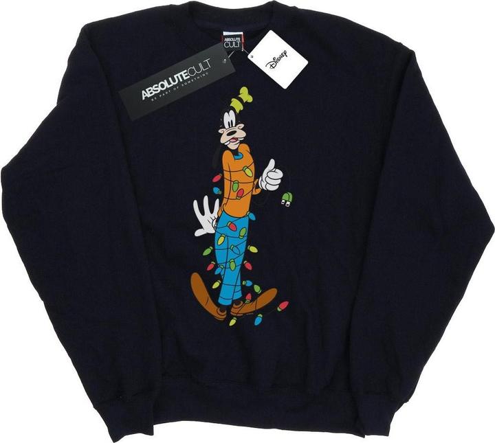 Disney Goofy Christmas Lights Sweatshirt Jungen