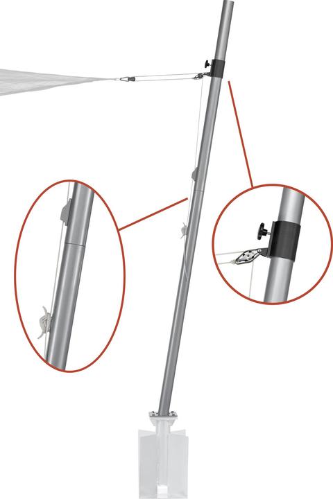 Produktbild Schneider Schirme Mast für Sonnensegel (240 x 60 cm)