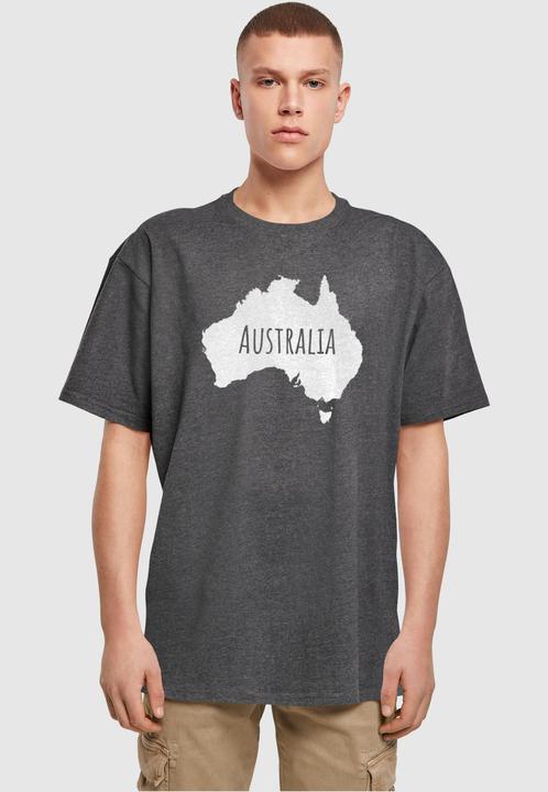Actual product image Merchcode Australia X Heavy Oversize Tee-BY102 - 113155 (S)