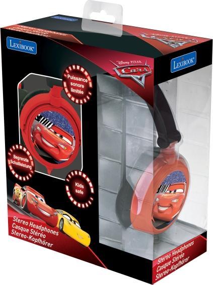 Actual product image Lexibook Cars Stereo Headphones