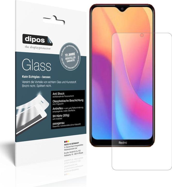 Dipos Displayschutz Anti-Shock (1 Stück, Xiaomi Redmi 9A)