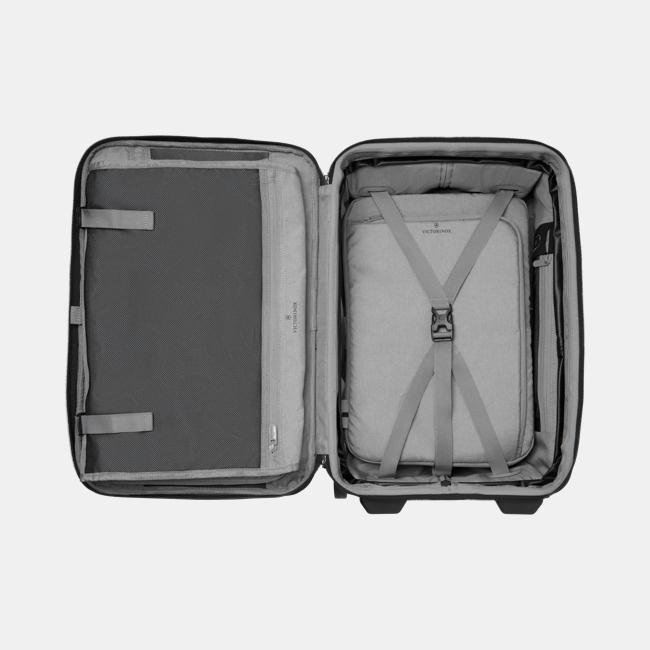 Immagine prodotto Victorinox Werks Traveler 6.0, bagaglio a mano a 2 ruote per viaggiatori frequenti, nero (40 l)