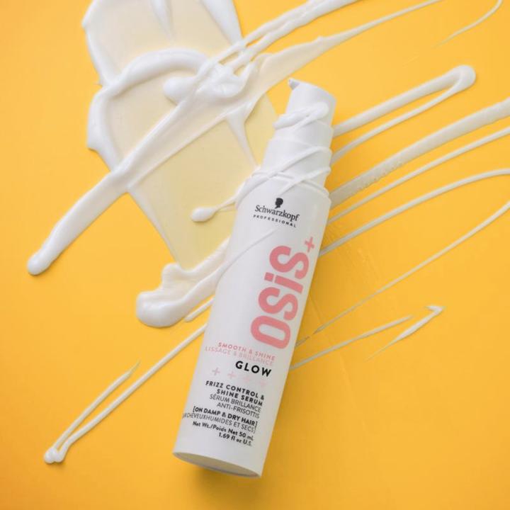 Actual product image Schwarzkopf Osis - Glow Frizz Control & Shine Serum (50 ml)
