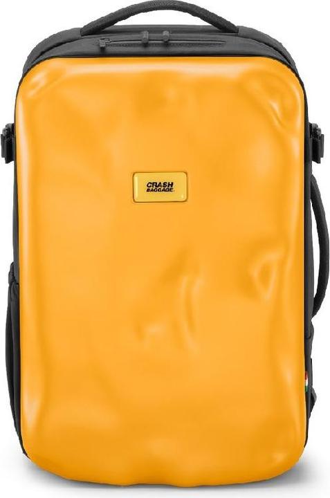 Crash baggage ICONIC - Backpack, Yellow (29 l)