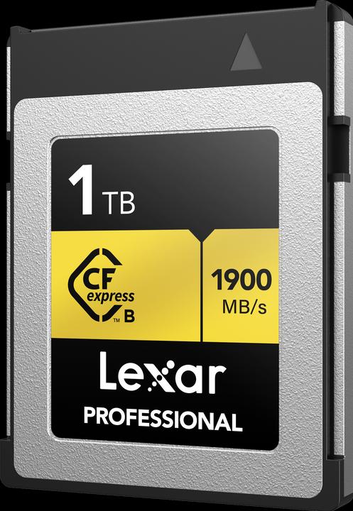 Image du produit Lexar Professional Gold Series (1000 Go, CFexpress type B, U1)