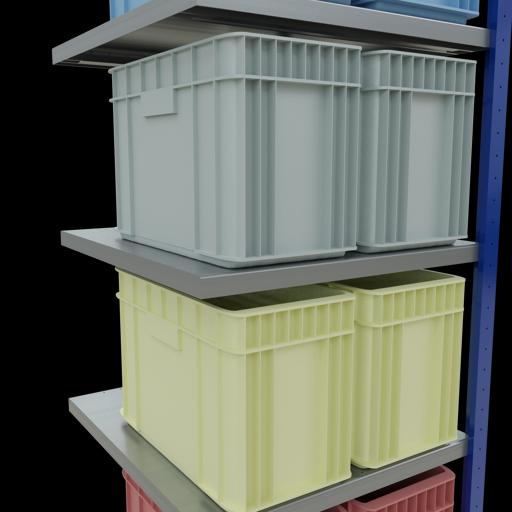 Image du produit Schulte Lagertechnik Système enfichable Élément suivant MULTIplus250 avec traverse de longueur