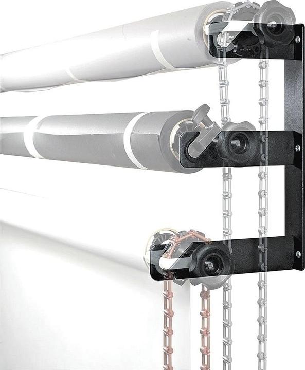 Produktbild Manfrotto 3-Fach Hintergrundrollenhalterung zur Wandmontage (Stativadapter)