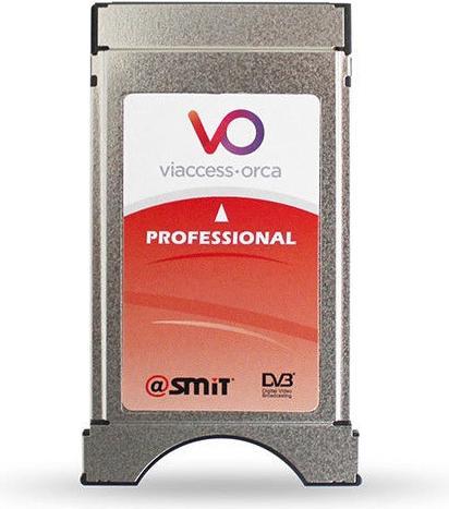 Actual product image smiT Viaccess Professional CAM CI Module DVB 4 Channels Service (Viaccess, CI module)
