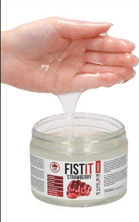 Actual product image Pharmquests Pharmquest's Fist It Strawberry Extra Thick- 500ml (500 ml)