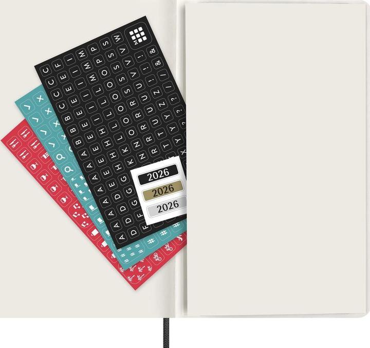 Immagine prodotto Moleskine WONK 2026 DE LG SC Swrz (13 x 21 cm, Tedesco)