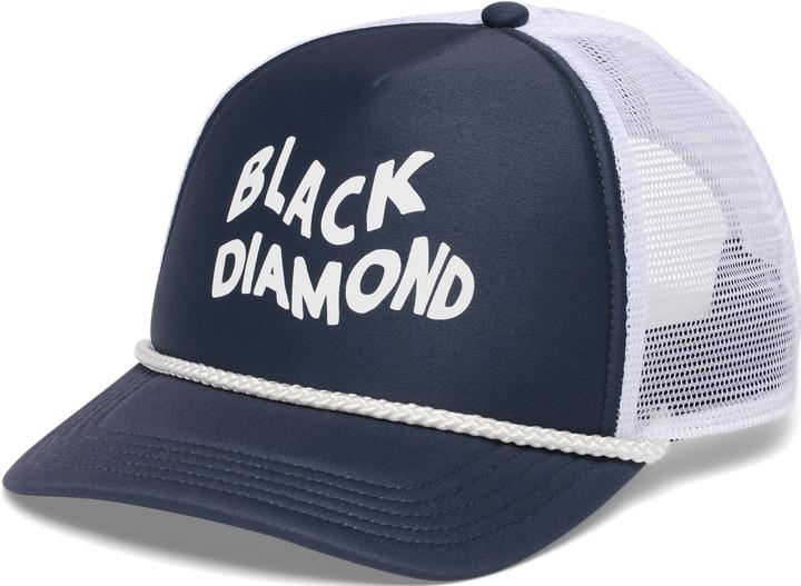 Actual product image Black Diamond Flat Bill Trucker Hat (One size)