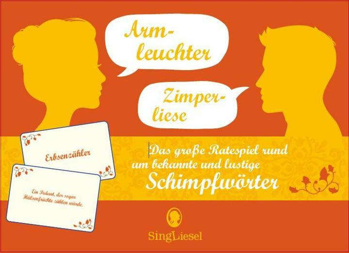 Produktbild Das grosse Ratespiel rund um bekannte und lustige Schimpfwörter (Deutsch)