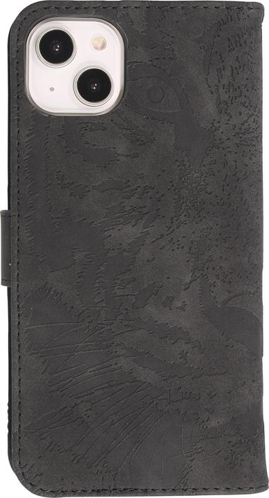 Image du produit PhoneLook Fourre Flip 3D en similicuir Oeil du tigre (Apple iPhone 14 Plus)