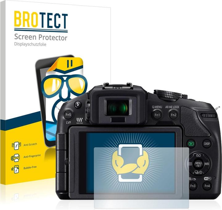 Produktbild BROTECT Schutzfolie Displayschutz Klar (Displayschutz, Lumix DMC-G6)