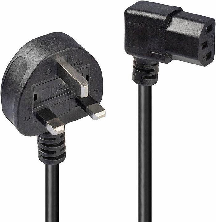 Lindy UK 3 Pin an C13 (1 m)