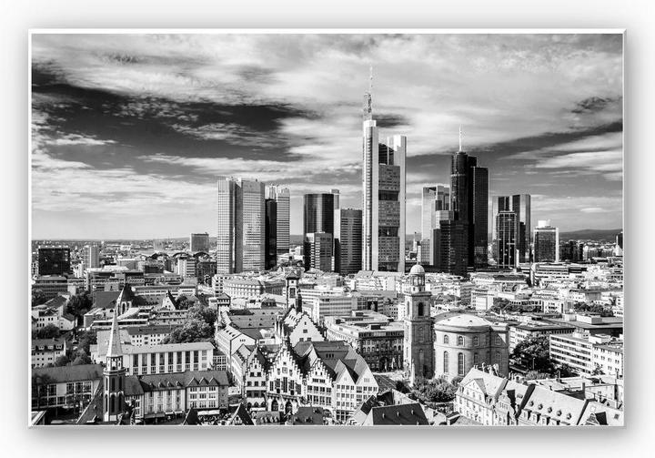 Produktbild Trenddeko Frankfurter Skyline (100 x 70 cm)