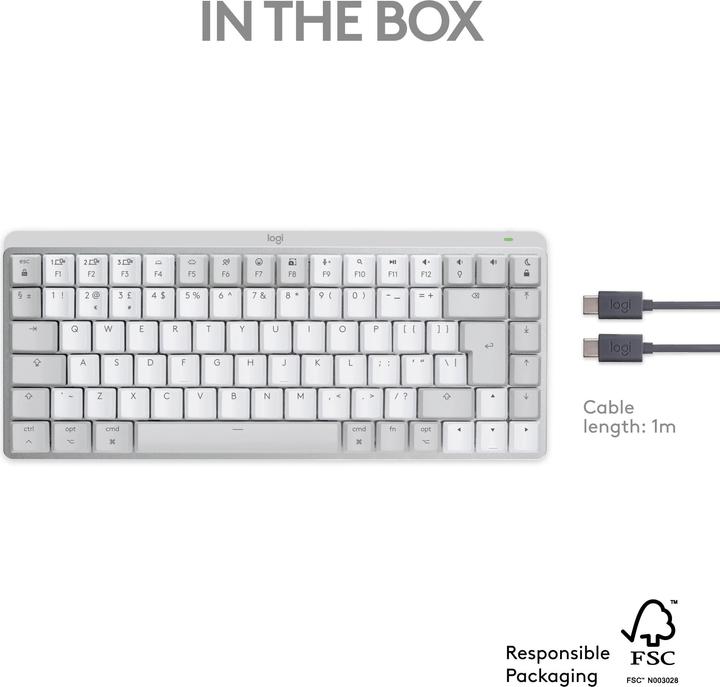 Immagine prodotto Logitech MX Mechanical Mini for Mac (CH, Senza fili)