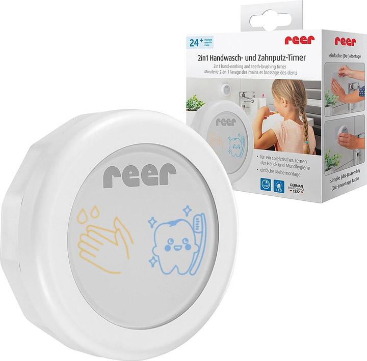 Produktbild Reer 2in1 Timer fürs Händewaschen und Zähneputzen (Zahnputzuhr)