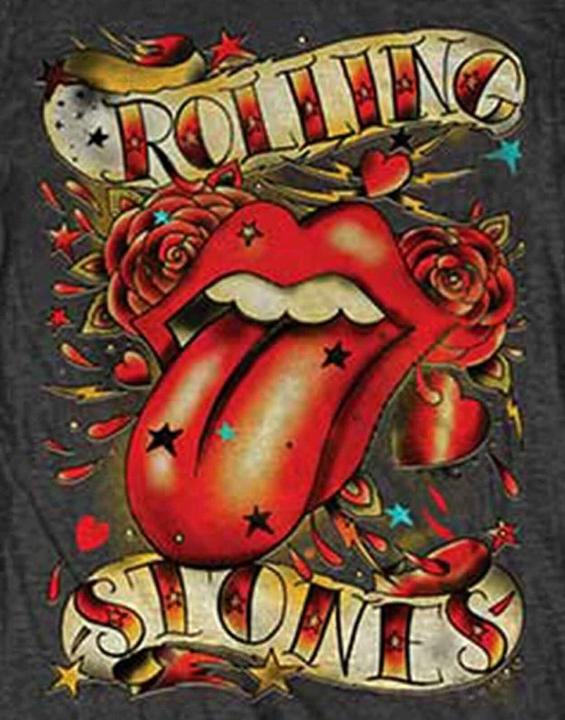Immagine prodotto The Rolling Stones Maglietta Stelle Logo Donna (XXL)
