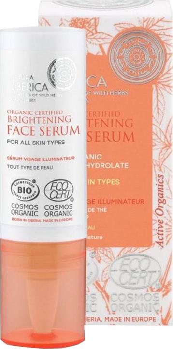 Image du produit Natura Siberica Sérum visage éclaircissant certifié bio pour tous les types de peau, 15 ml, 8659E (15 ml)