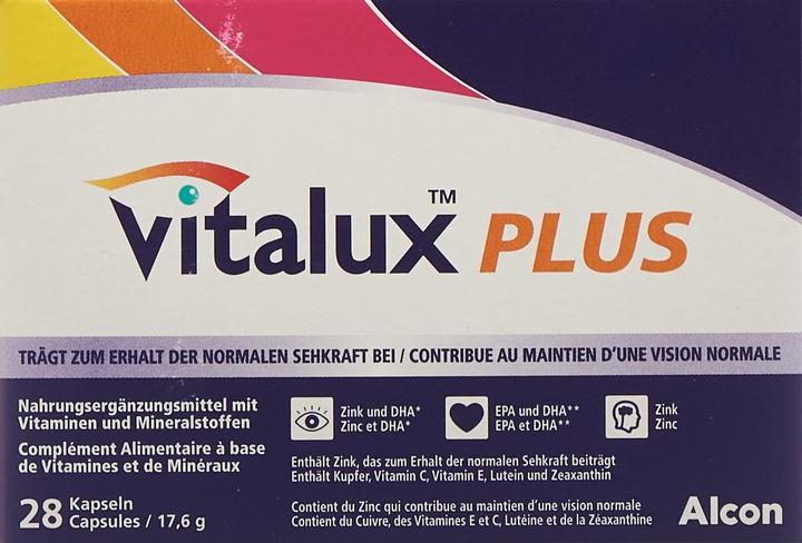 Produktbild Vitalux Plus Kaps (84 Stück, Kapseln, 98 g)