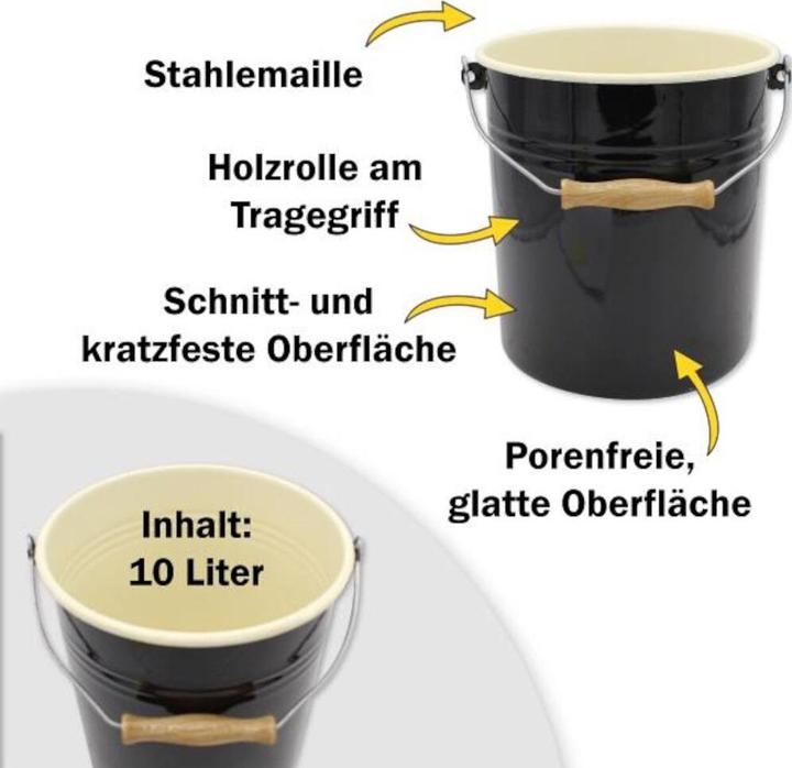 Produktbild Krüger Mülleimer "Triest" 10 l (10 l)