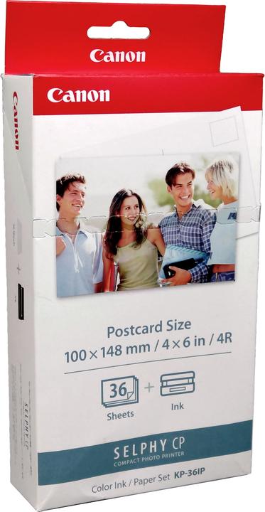 Actual product image Canon Kp-36ip (255 g/m², 148 x 100 mm, 36 x)