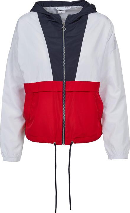 Urban Classics Ladies 3-Tone Oversize Windbreaker