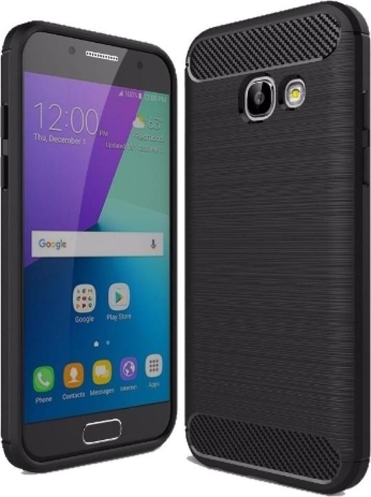 Produktbild Screenguard Samsung Galaxy A5 2017 Hülle Carbon Brushed Soft TPU (Samsung Galaxy A5 (2017))