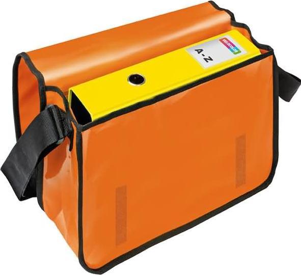 Veloflex 7000330 - Umhängetasche Velocolor, aus LKW-Plane, mit Handyfach, 2 Stiftfächern und Einstec