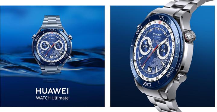Produktbild Huawei Watch Ultimate Voyage Blue (48.50 mm, nur WLAN)