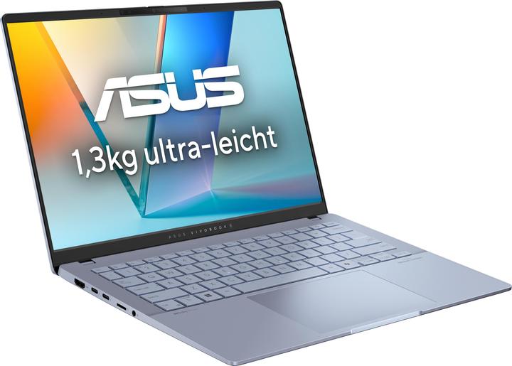 Actual product image ASUS Vivobook S 14 (14", Intel Core Ultra 7 258V, 32 GB, 1000 GB, DE)