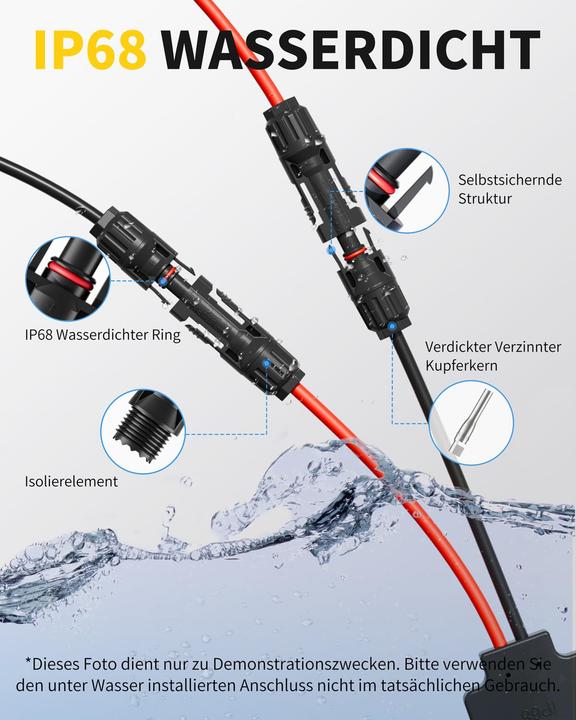 Immagine prodotto Enernova Solarkabel Y-Verteiler für bis zu 4 Module (Cavo solare)