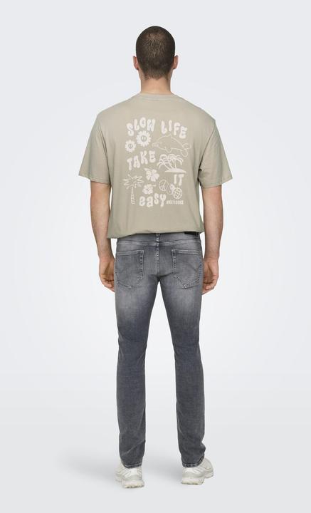 Produktbild Only & Sons Slim Fit Niedrige Taille Jeans Slim Fit Jeans (W34/L32)