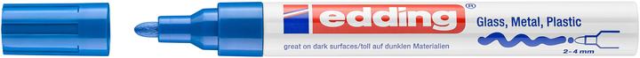 Image du produit Edding 750 Marqueurs à peinture brillante (Bleu, 4 mm, 1 x)