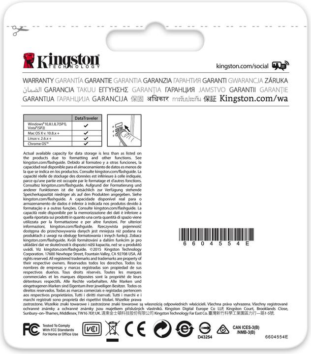 Actual product image Kingston microSDXC Card 128GB, incl SD Adap (128 GB, microSDXC, U1, UHS-I)