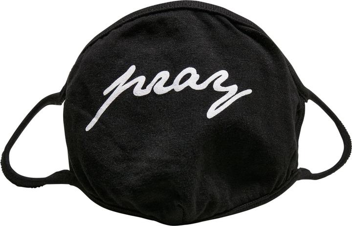 Actual product image Mister Tee Pray Wording Face Mask