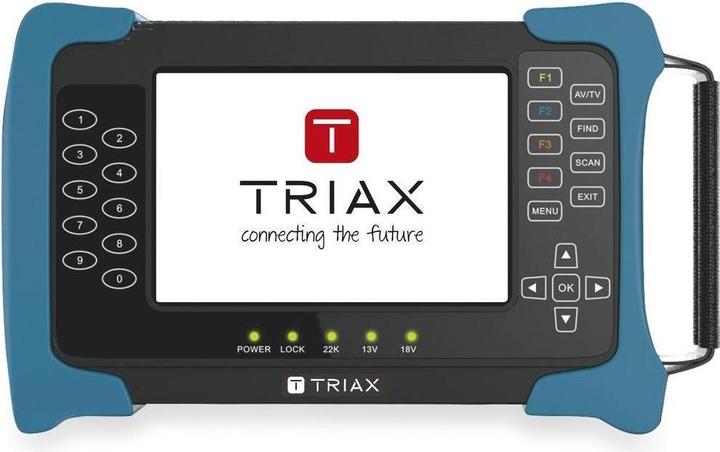 Image du produit Triax UPM 1400 Appareil de mesure DVB-S(2)/-C/ -T(2) Écran TFT, sacoche incluse (Divers)