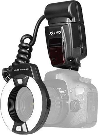 Actual product image Kenro TTL Macro Ring Flash KFL201C for Canon (Set)