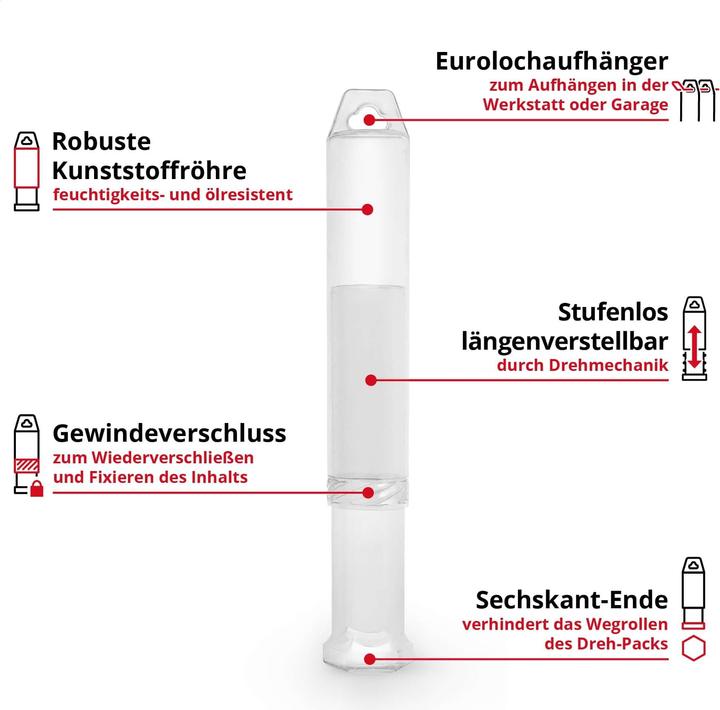 Produktbild Einhell SDS-Max Meissel-Set 190110, 400 mm, 3-teilig (400 mm)