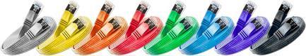 Actual product image Wirewin Slim patch cable: U/FTP, 1.5m, yellow (U/FTP, CAT6a, 1.50 m)