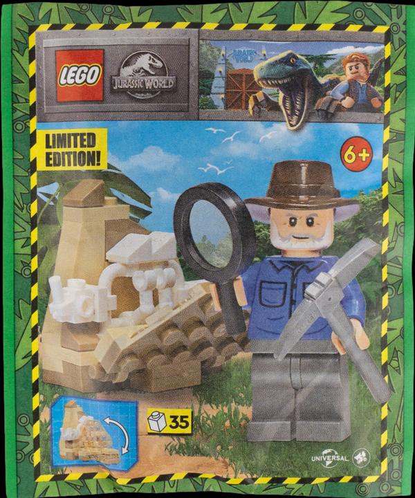Produktbild LEGO Jurassic World Fossilienjagd mit Dr. Grant NEU! Menge 1x