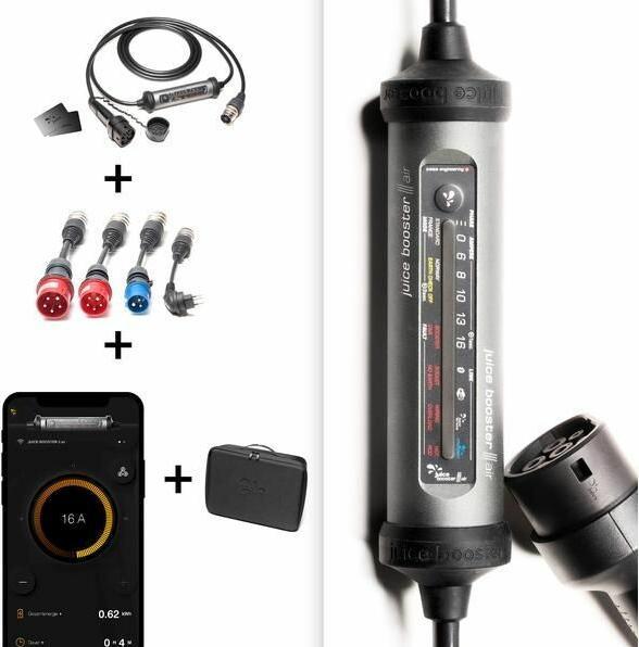 Actual product image Juice Technology Juice Booster 3 air (Type 2, 11 kW, 16 A, CEE32 red, CEE16 red, CEE16 blue, Type 13)