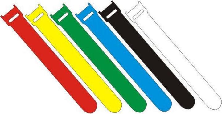 Produktbild Fastech ETK-3-1 Cabel Strap, gelb (Klettkabelbinder, 150 mm, 100 Stk.)